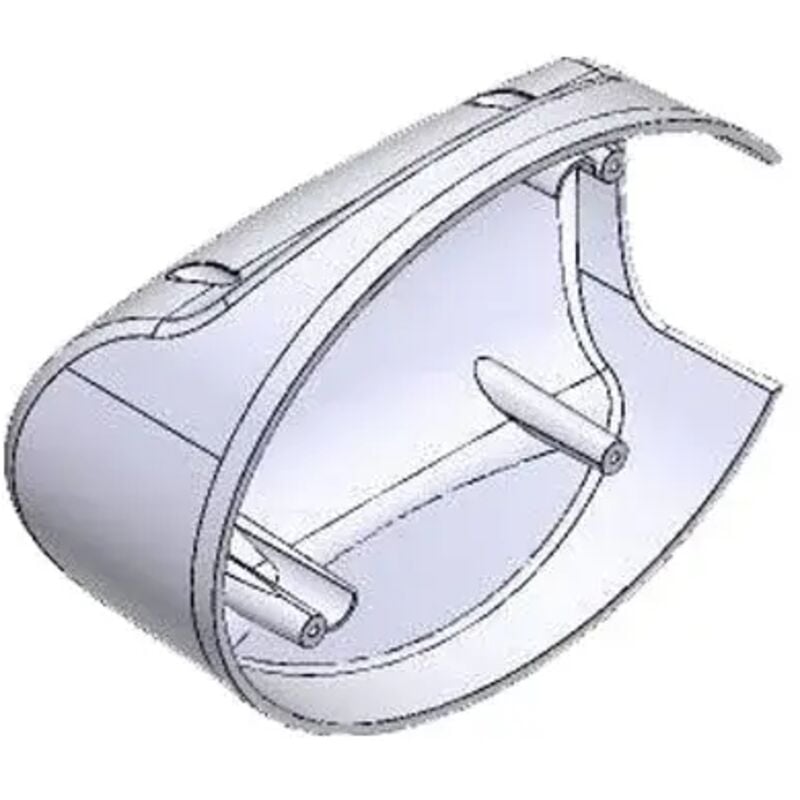 Couvercle bride de fixation lisse - G4040 G4041 Came 119RIG166