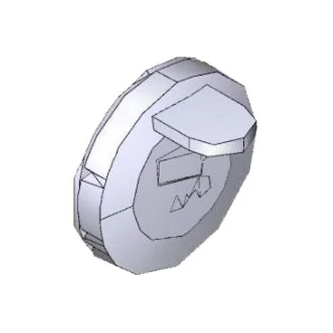came pièce détachée bouchon pour serrure fast 119rid223