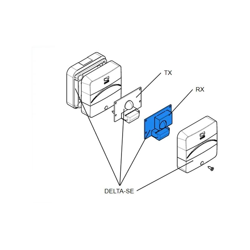 Pièce détachée carte électronique rx delta-se 119rir386 - Came