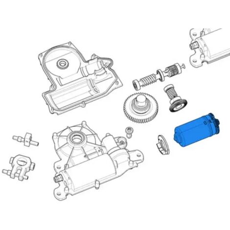 came pièce détachée du groupe moteur frog-j 119ria065