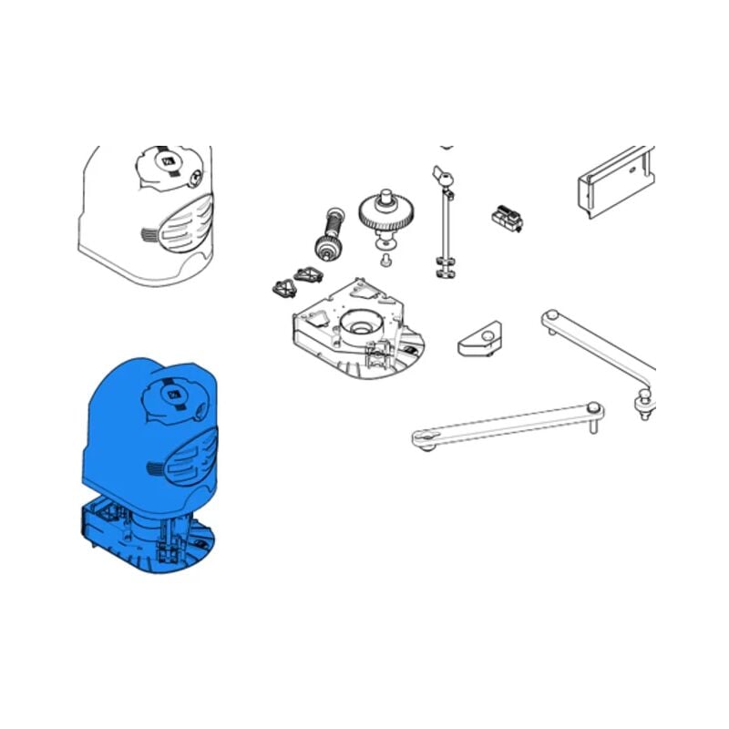 Pièce détachée f7024n sans bras-étriers 88001-0224 - Came