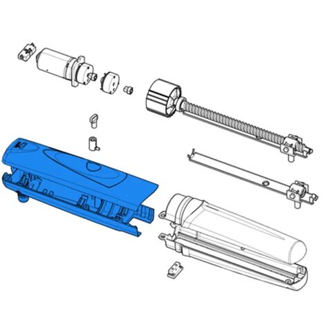 came pièce détachée groupe coques inférieur supérieur axo 88001-0143