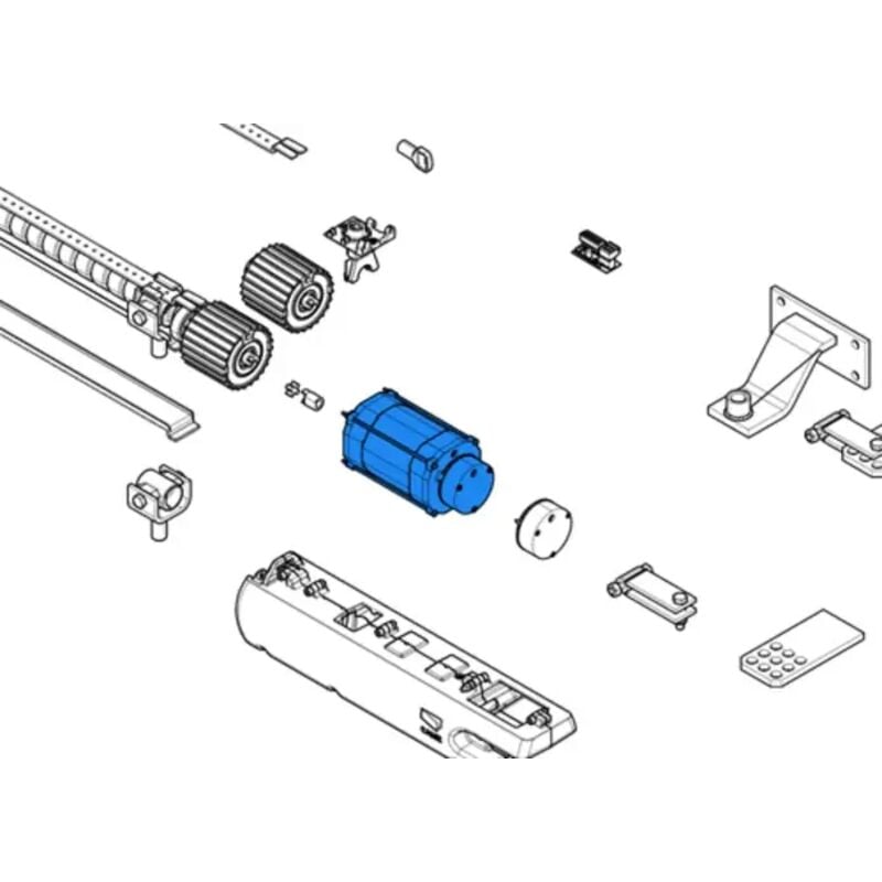 Moteur de rechange Came groupe frein ati 24V série 88001-0136