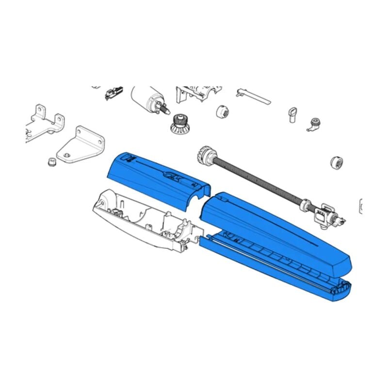 Pièce détachée groupe plastiques externes ral7024 axi20-25 88001-0202 - Came