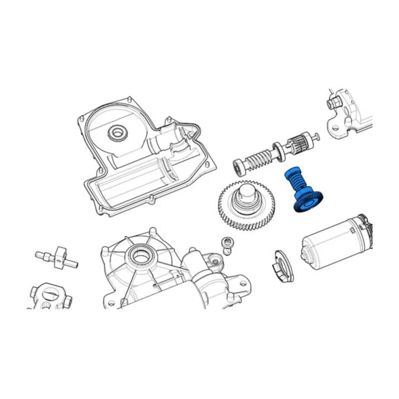 Pièce détachée vis sans fin première réduction frog-j 119ria069 - Came