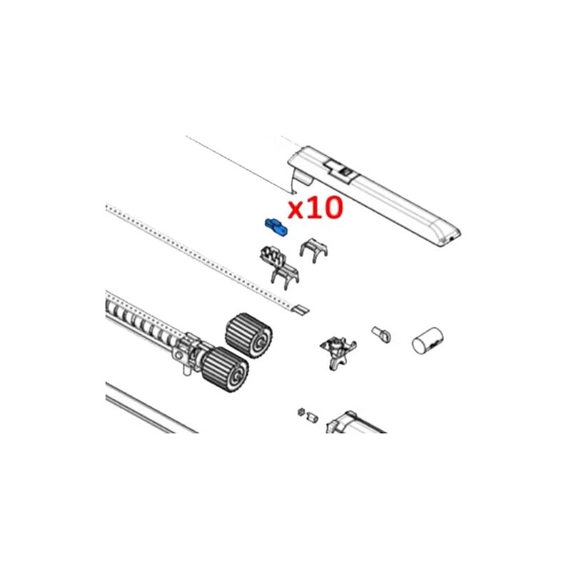 

repuesto 10pz microinterruptores 119rir083 - Came