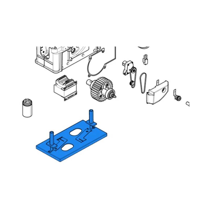 

came repuesto base de anclaje motorreductor bk 119ribk001