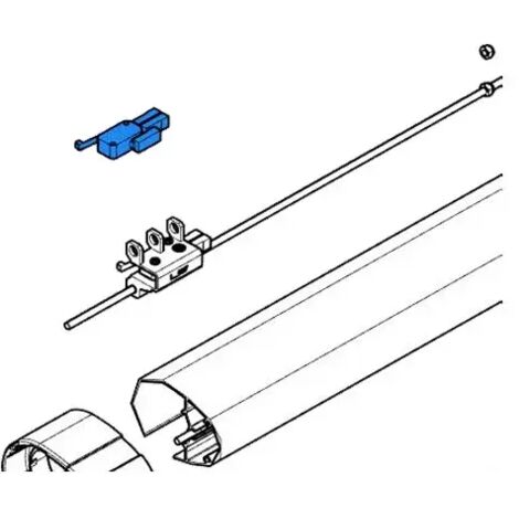 Came ricambio microinterruttore a leva lunga per motore serie BX ( kit 10 pz) 119RIR087