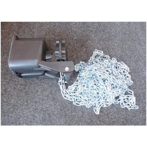 Came – Treuil de traction à chaîne manuel pour moteur CBX de porte sectionnelle – Chaîne DIN 766 Ø 3 mm – Longueur 10 m pour manipulation sécurisée