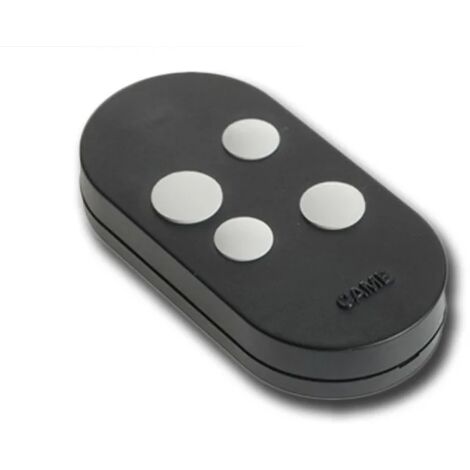 CAME HANDSENDER 4 kanal TOPD4RKS Rolling code dual frequency Schwarz