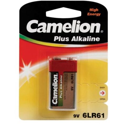 Camelion 6LF22-BP1 Batería de un solo uso 9V Alcalino