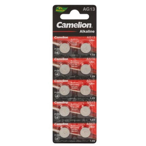 Camelion Alcaline LR44 1.5V-125mAh (10pcs/bl) (V13GAC)