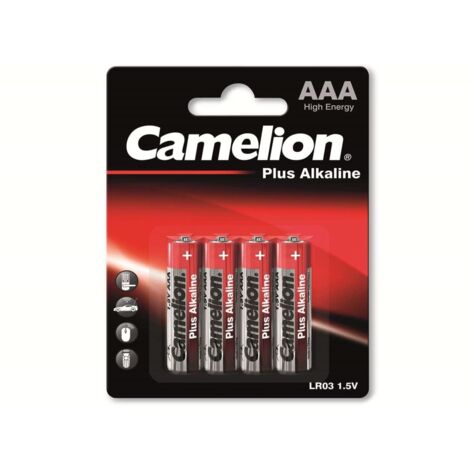Camelion ALKALI-MANGAN AAA / LR3 1.5 V - 1200 mAh (4 St./Blisterverpackung)