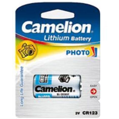 Camelion CR123 Batteria per fotocamera CR-123A Litio 1300 mAh 3 V 1 pz.