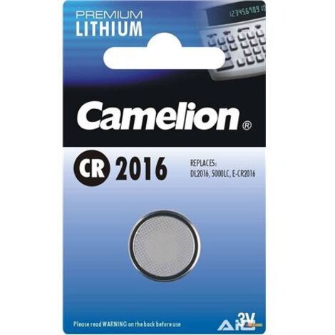 Camelion  CR2016-BP1  CR2016  Lithium  1 pièce.