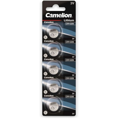 CAMELION Knopfzelle CR1225, 5 St.