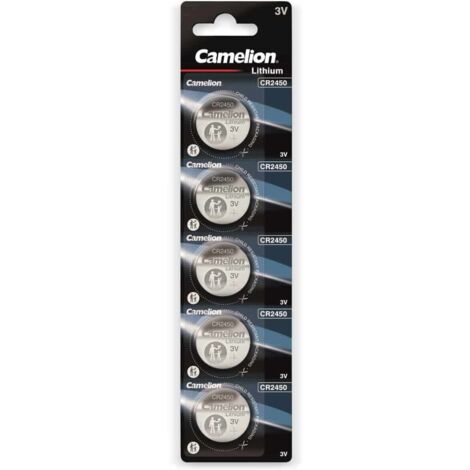 CAMELION Knopfzelle CR2450, 5 St.