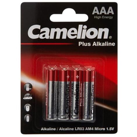 Camelion LR03-BP4 Batería de un solo uso AAA Alcalino