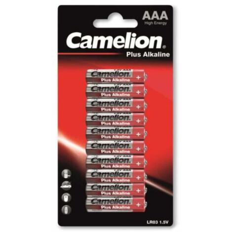 CAMELION Mignon-Batterie, Plus-Alkaline, LR6, 10 Stück