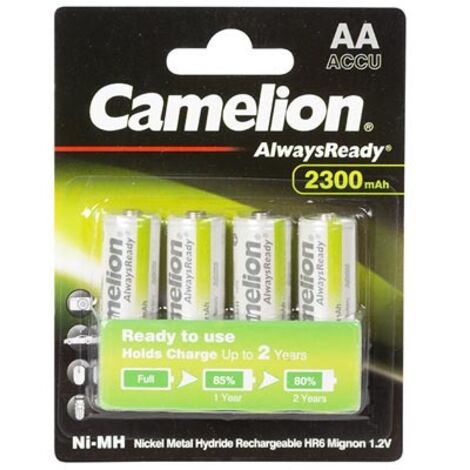 Camelion NH-AA2300ARBP4 Batería recargable AA Níquel-metal hidruro (NiMH)