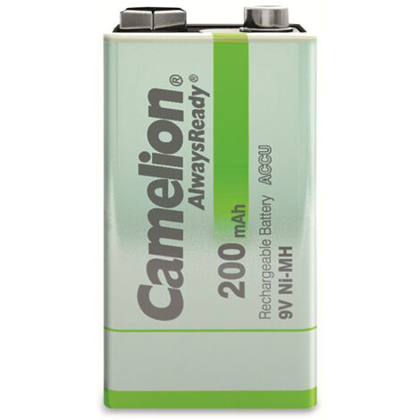 CAMELION NiMH-9 V-Blockakku AlwaysReady, 200 mAh