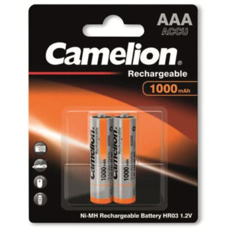 CAMELION NiMH-Micro-Akku 1000 mAh, 2 Stück