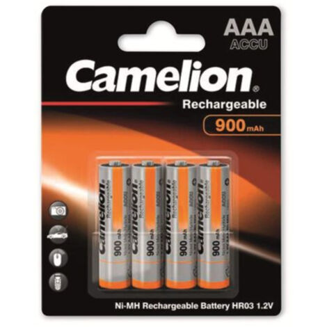 CAMELION NiMH-Micro-Akku 900mAh, 4 Stück