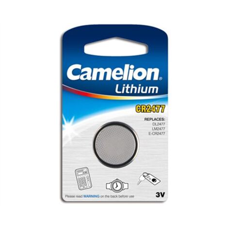 CAMELION Pile bouton CR2477, 1 pièce