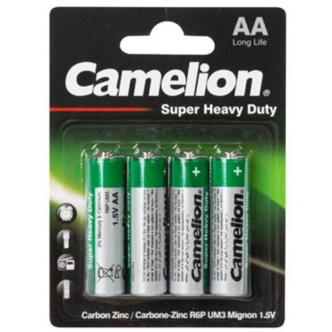 Camelion ZINC CARBONE AA / LR6 1.5V-960mAh (4pcs/bl)