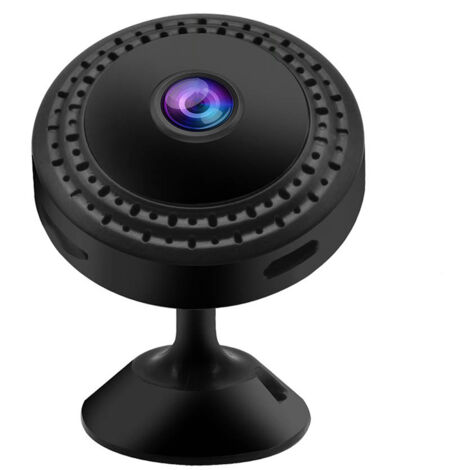 Caméra 1280 x 720 pour extérieur/intérieur, batterie, vision nocturne infrarouge, Wi-Fi, 100 % sans fil, mini caméra à détection de mouvement