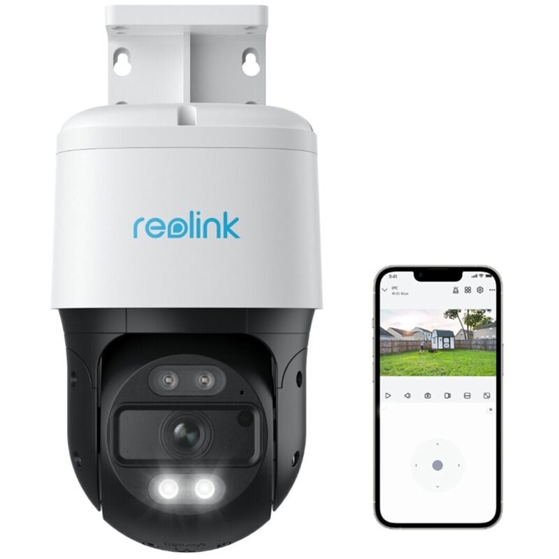Reolink - 4K 8MP Caméra Surveillance Extérieure PoE, 355° Pan & 90° Tilt, Suivi Auto, Détection Intelligente, Vision Nocturne Couleur 30m avec