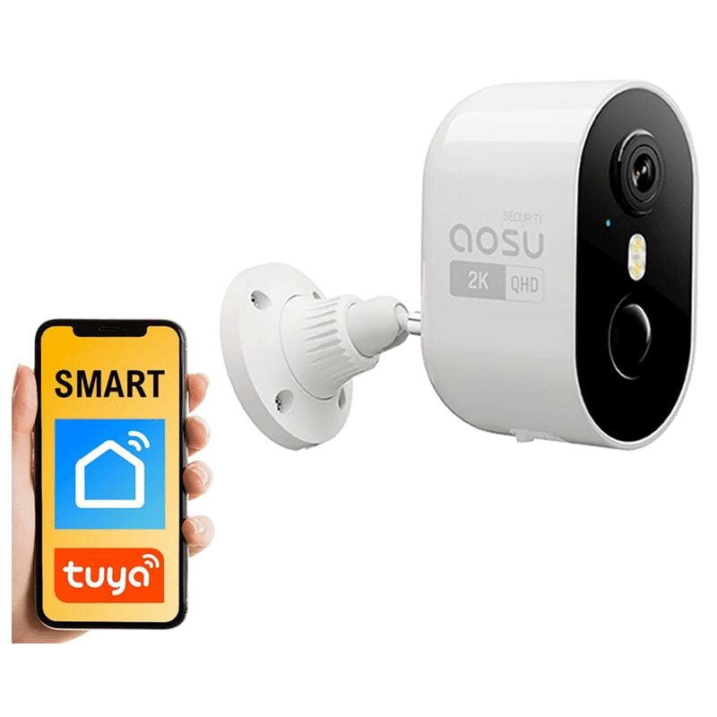 Caméra à batterie Wi-Fi Tuya Aosu SL-C6L