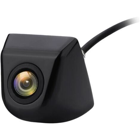 Caméra Arrière de Voiture Camera de Recul 120 Degré Angle de Vision Etanche Imperméable Universelle HD pour Caméra de Recul Voiture 12V (Noir)