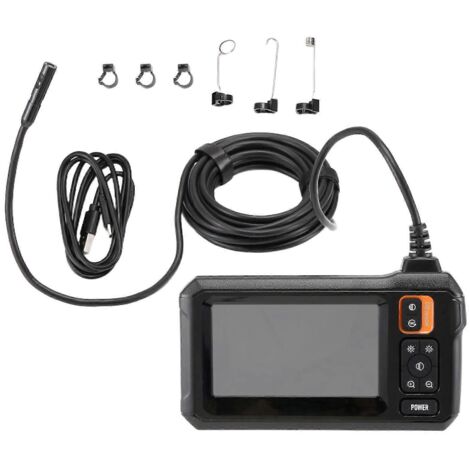 Caméra avec écran IPS 4,3 pouces, 1080p, étanche IP67, A--