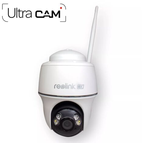 Caméra compatible UltraCAM - 4K / WiFi 5GHz / Détection intelligente / Vision nocturne / IP64