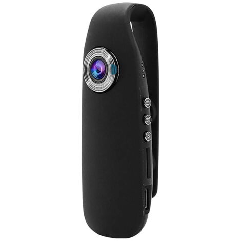 Caméra corporelle de police portable, caméra vidéo portable 1080p, mini caméra avec prise européenne