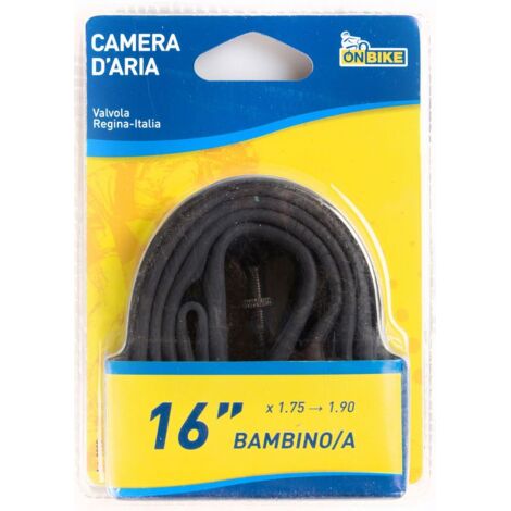 Camera d’Aria 16" E.T.R.T.O. 47-305 per Bici Bambini – Valvola Schrader