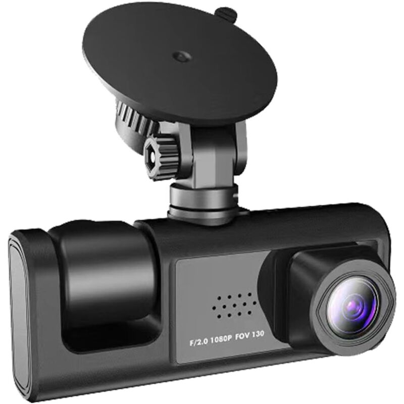 Caméra Dashcam - Caméra de Voiture, caméra de Tableau de Bord Caméra de Tableau de Bord Robuste sans Fil pour Voiture avec écran d'affichage, caméras