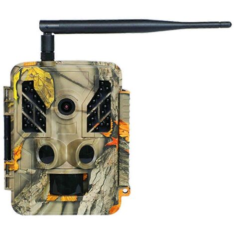 Caméra de chasse 4K avec application Wi-Fi, déclenchement en 0,2 s, portée infrarouge 30 m.