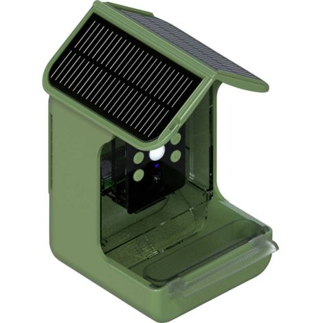 Caméra de chasse Braun Phototechnik Bird Cam 130 Solar avec distributeur de nourriture vert Y262493