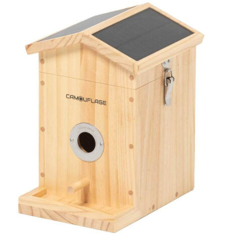 Caméra de chasse Camouflage 2 Mill. pixel Wi-Fi, enregistrement sonore, avec chargeur solaire avec b
