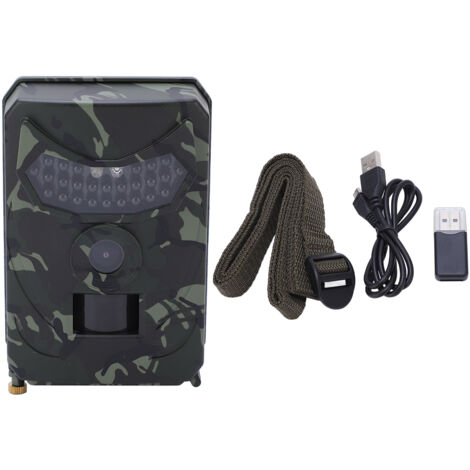Caméra de Chasse Infrarouge 1080P Étanche IP56 Détection de Mouvement Extérieur