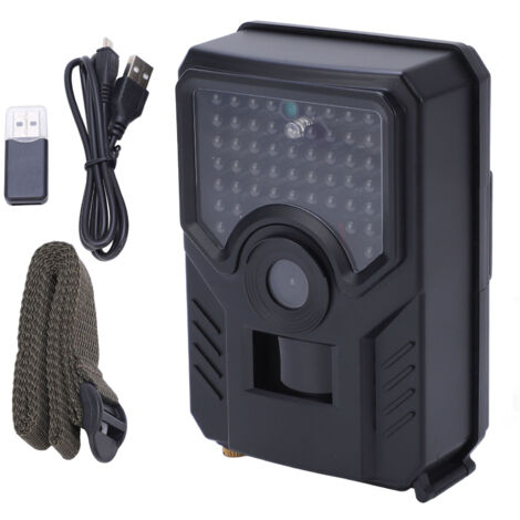 Caméra de chasse infrarouge 12MP 1080P étanche IP56 pour observation de la faune PR200B