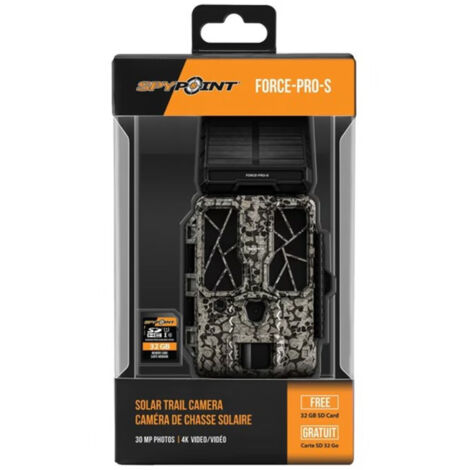 Caméra de chasse Spypoint Force Pro-S 30 Mill. pixel enregistrement sonore, DEL basse intensité tric