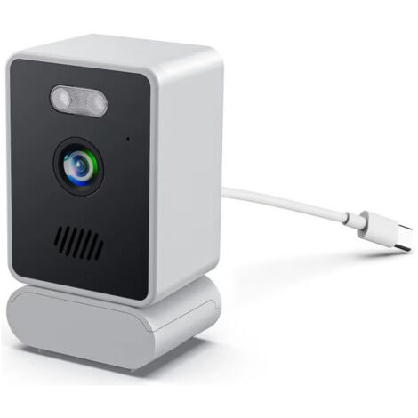 Caméra de Fenêtre sans Fil Intérieur/Extérieur : Surveillance Domestique WiFi HD, Vision Nocturne Full Couleur - Idéal pour Observation des Oiseaux et Sécurité