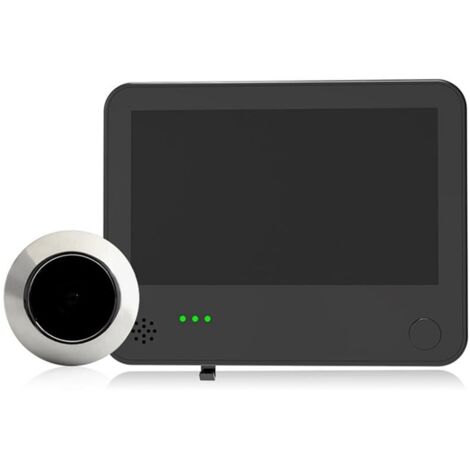 Caméra de Judas Intelligente Tuya WiFi Sonnette Vidéo 4,3 Pouces 160° Surveillance à Domicile Interphone Sans à Distance de Type Dissimulé