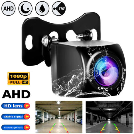 Caméra de recul AHD pour voiture, grand angle de 170°, vision nocturne, étanche IP68