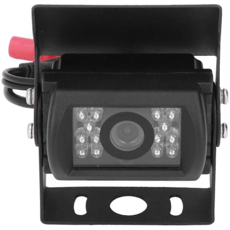 Caméra de recul assistée parking 18 LED infrarouge vision nocturne étanche pour fourgon, caméra inverseur HD avec vision arrière.