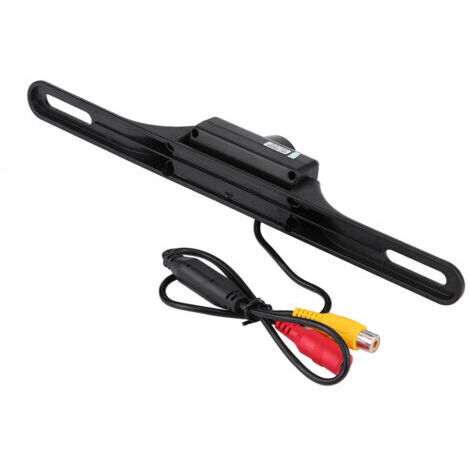 Caméra de recul avec lecture de plaque d'immatriculation, caméra de recul ABS grand angle 140° pour une conduite plus sûre