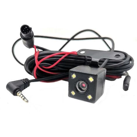 Caméra de recul HD 5 broches pour voiture, vision nocturne, grand angle 170°, accessoires de stationnement.